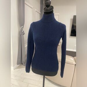 Bop basics bopbasics 100% cashmere turtleneck sweater XS